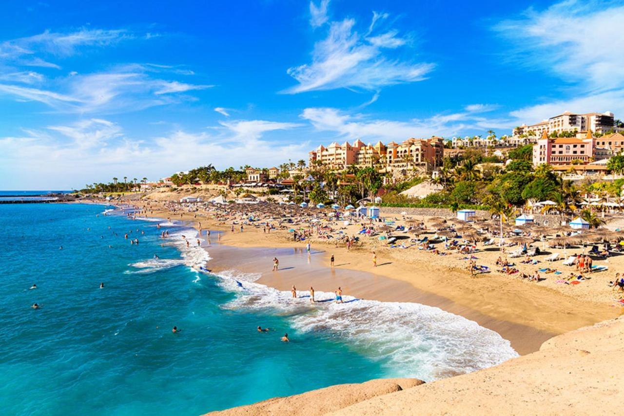 Sun Beach, Fiber, Pool Daire Playa de las Américas Dış mekan fotoğraf